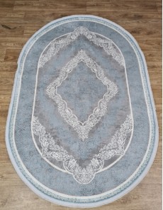 Синтетичний килим LUXURY 05986D D.GREY HB-BLUE - высокое качество по лучшей цене в Украине.